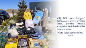 Naujienos „Gerumo akcija „Padėkime beglobiams gyvūnams, gyvenantiems VŠĮ „Būk mano draugas“ gyvūnų prieglaudoje““ galerija. Nuotrauka 6 iš 6