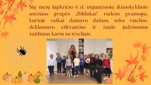 Naujienos „Pramoga „Piešiam rudenėlio spalvą““ galerija. Nuotrauka 2 iš 4